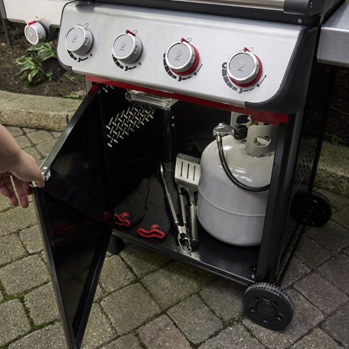 Gasgrill Flame Pro G-435 mit 5 Brennern und Seitenkocher