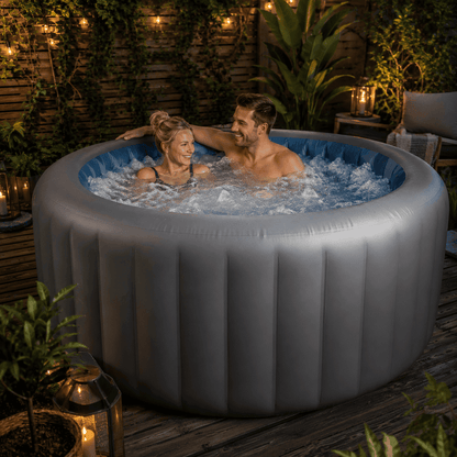 Aufblasbarer Whirlpool für 7 Personen mit Massagedüsen